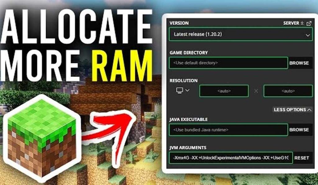 How to Allocate RAM to Minecraft?
