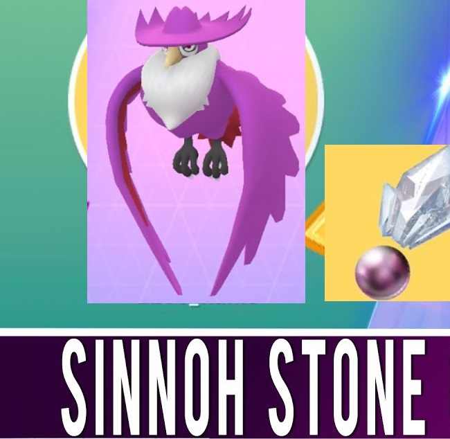 How to Get Sinnoh Stone Pokemon GO