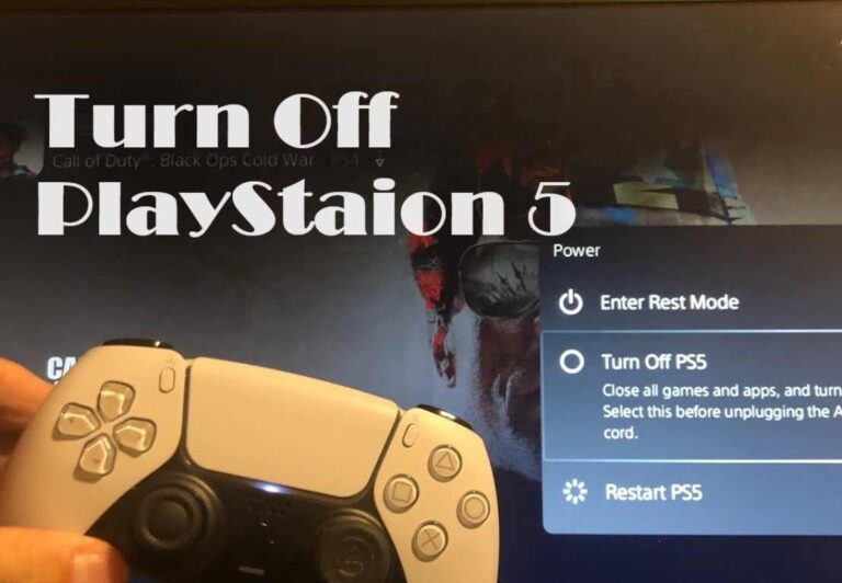 How to Turn Off PlayStation 5