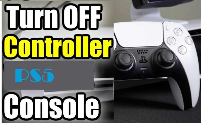 How to Turn Off PS5 Controller?