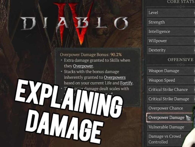 What is Overpower Damage Diablo 4